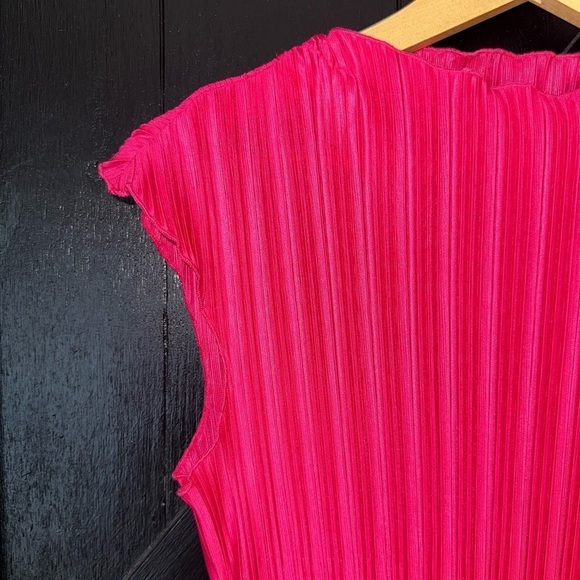 House of Harlow 1960 Pink Ribbed Bodycon Mini Dress - Picture 4 of 8